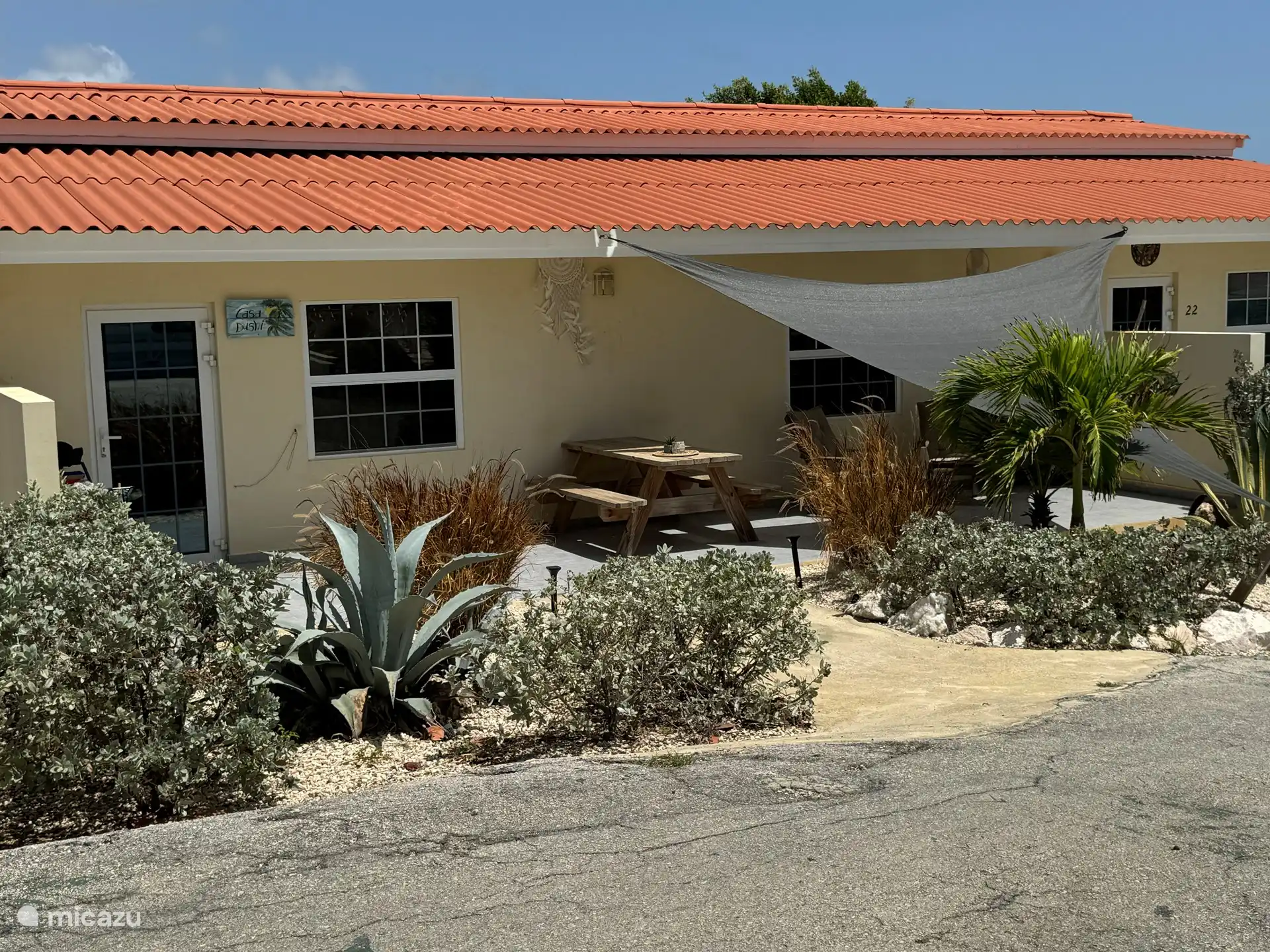 Windsurfen, Curaçao, Banda Ariba (oost), Santa Catharina, appartement CasaDushi