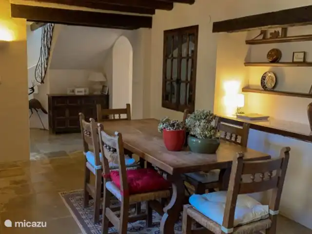 Prachtige finca met privé zwembad huren in Spanje, Costa Blanca, Jávea - finca eetkamer