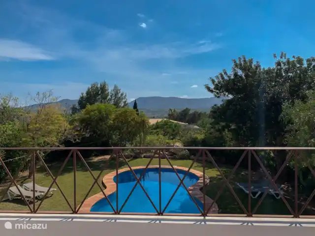 Prachtige finca met privé zwembad huren in Spanje, Costa Blanca, Jávea - finca Uitzicht vanaf het balkon