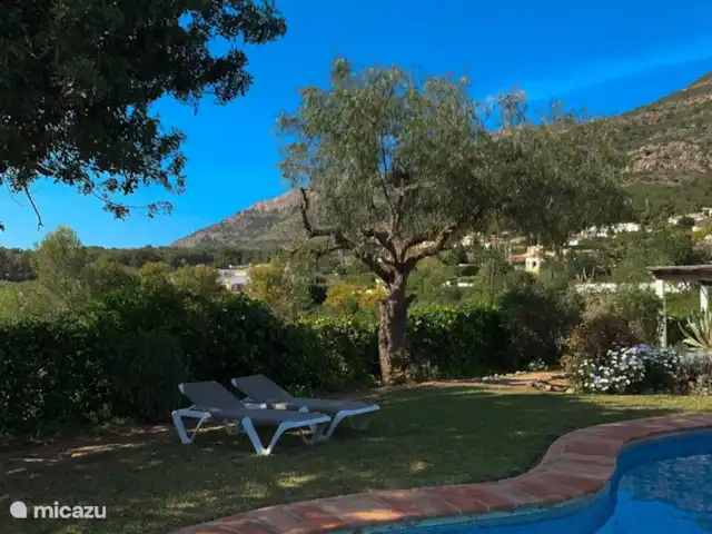 Prachtige finca met privé zwembad huren in Spanje, Costa Blanca, Jávea - finca tuin