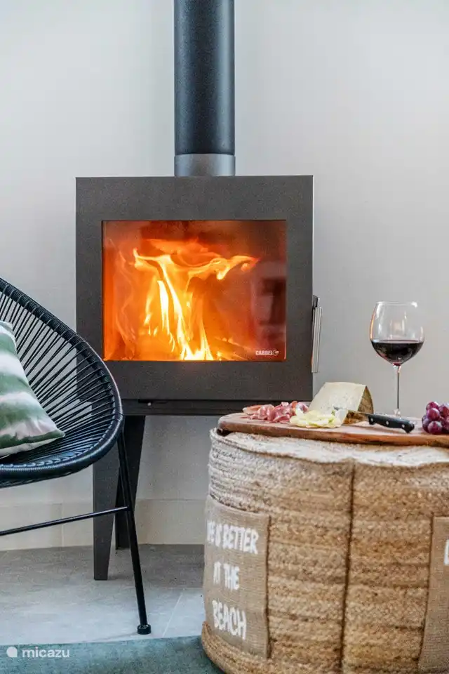 Seats by the fireplace