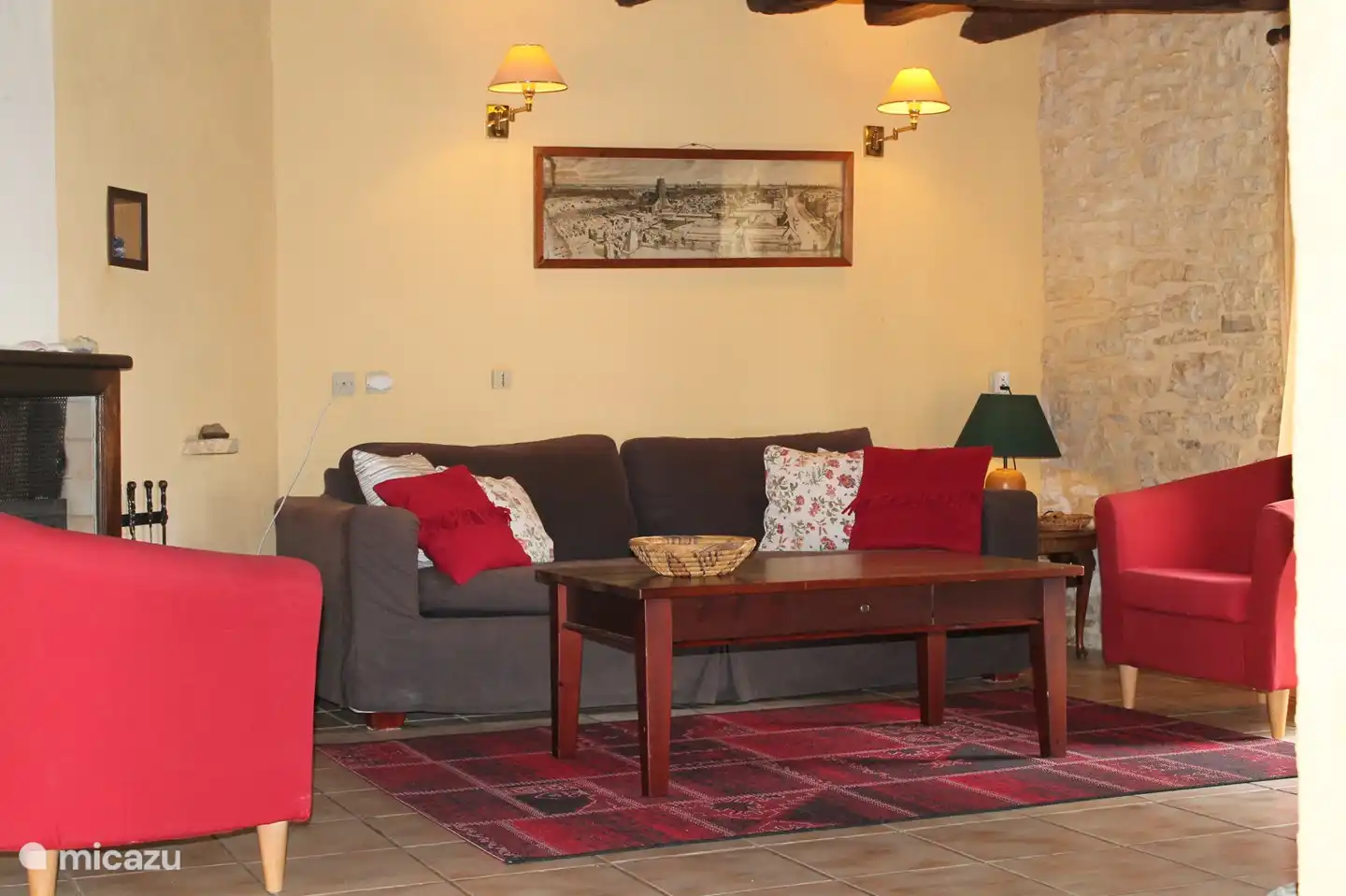 gedeelte van de woonkamer