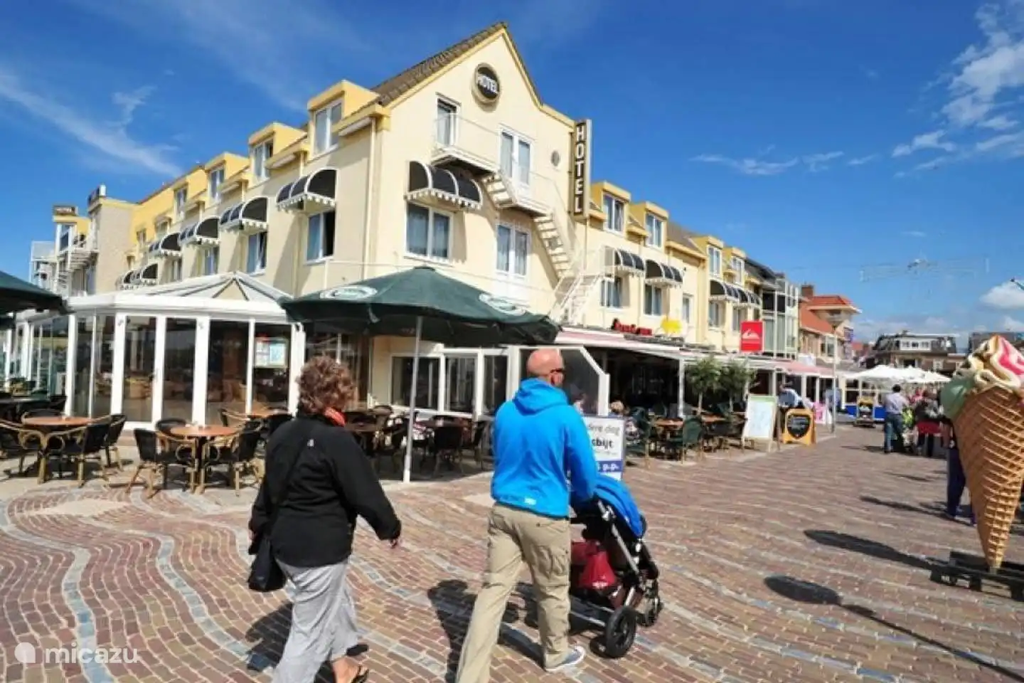 Gezellig dorp op 200 meter