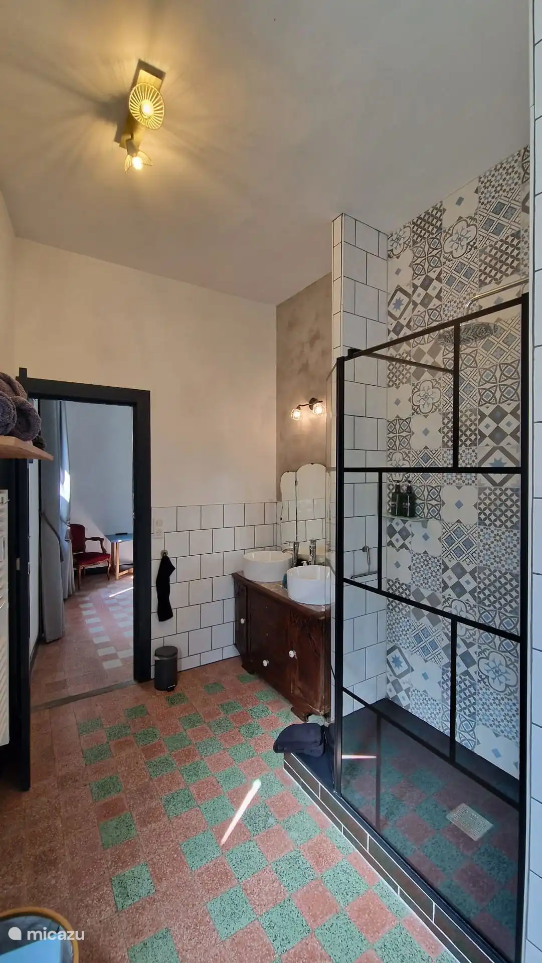 Douche et salle de bain