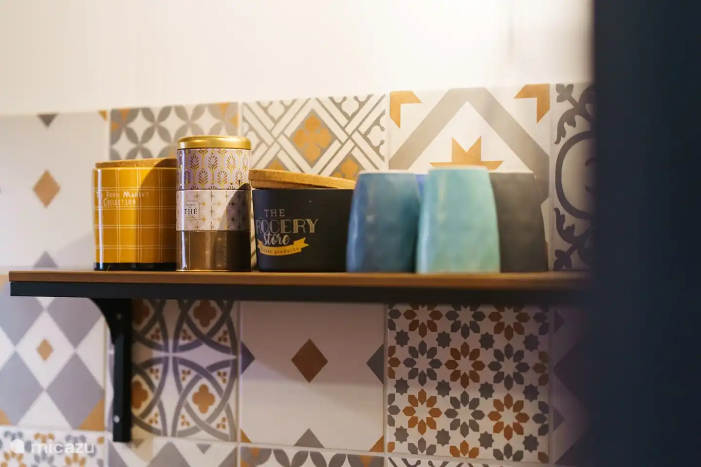 la cuisine avec toutes les commodités