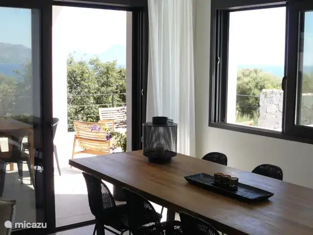 Villa Míticas en Grecia, Gracia Central, Pogonia - villa Salón comedor