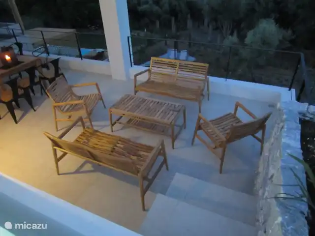 Villa Míticas en Grecia, Gracia Central, Pogonia - villa sala de estar