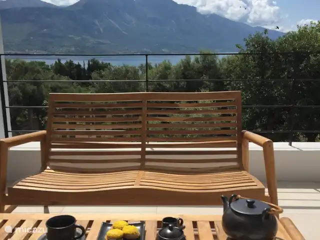 Villa Míticas en Grecia, Gracia Central, Pogonia - villa Hora del té en el salón