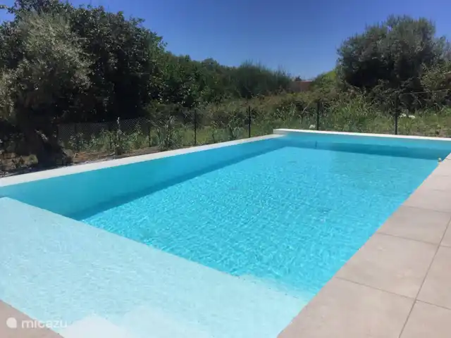 Villa Míticas en Grecia, Gracia Central, Pogonia - villa La piscina, con zona lounge, está climatizada en primavera y otoño.
