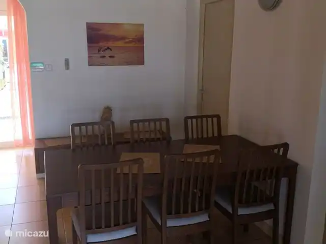 Villa Alana met privé zwembad huren in Curaçao, Banda Abou (west), Fontein - villa Binnen eethoek