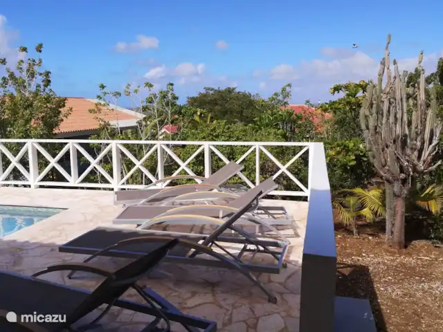Villa Alana met privé zwembad huren in Curaçao, Banda Abou (west), Fontein - villa pooldeck