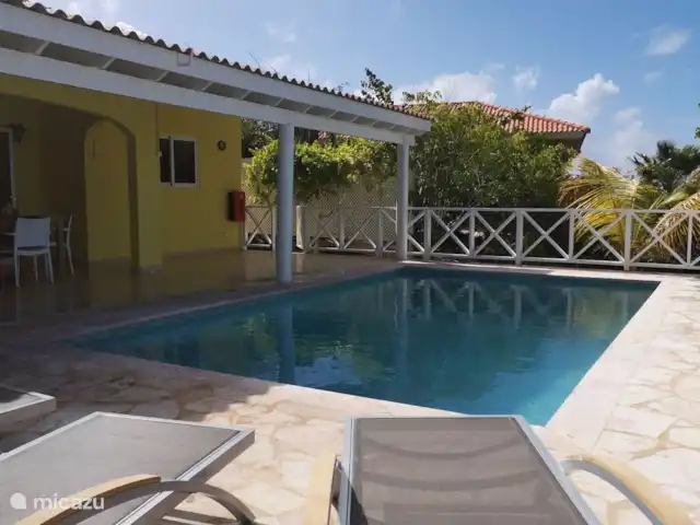 Villa Alana met privé zwembad huren in Curaçao, Banda Abou (west), Fontein - villa pooldeck