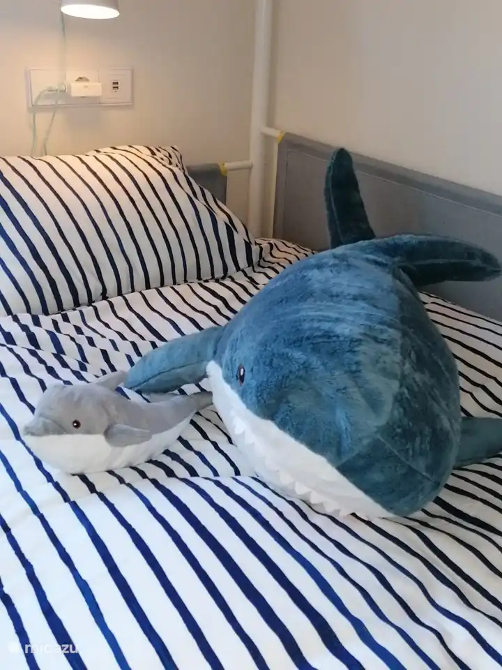 Detail van de kinderkamer.