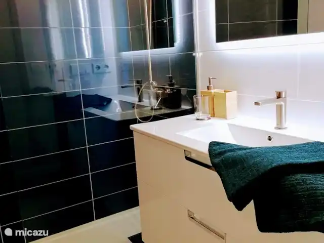 Brisa Marina | Espagne, Costa Blanca, El Campello - appartement La salle de bain bleue,e