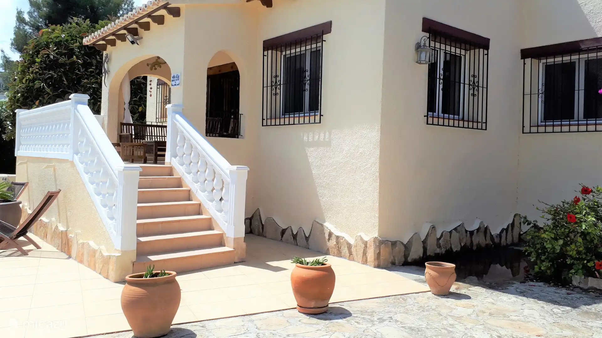 L’entrée de la maison