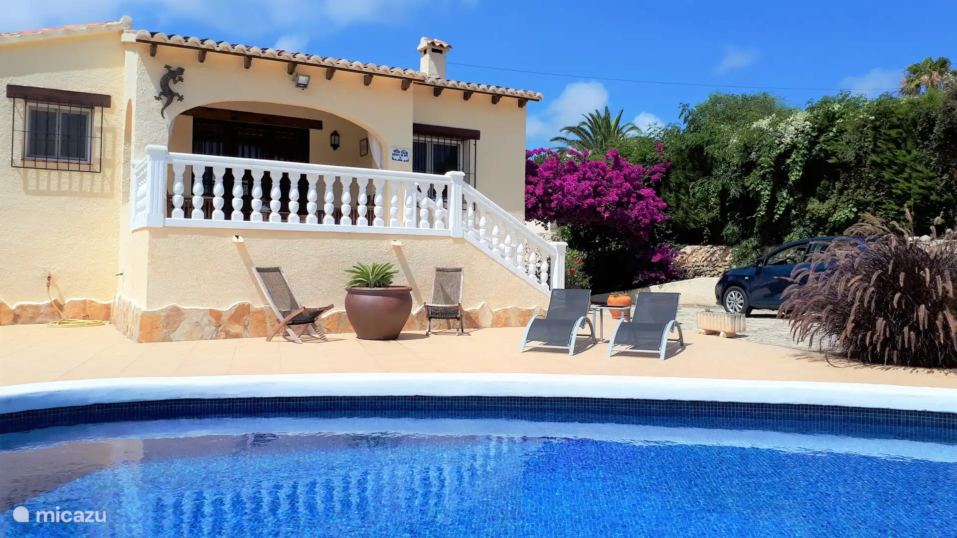 La voiture peut être garée sur place