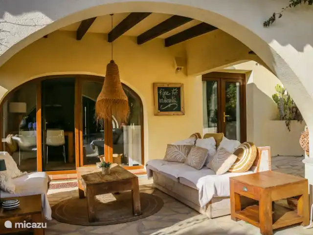 Casita Manana | Espagne, Costa Blanca, Moraira - villa Jardin privé avec coin salon couvert confortable (Naja) surplombant la vallée - Bungalow de vacances Casita Manana à Moraira, Costa Blanca