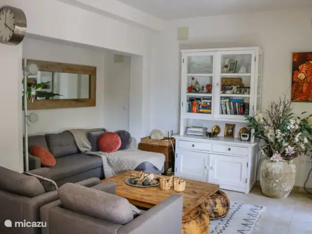 Casita Manana | Espagne, Costa Blanca, Moraira - villa Salon avec poêle à granulés et climatisation - Bungalow de vacances Casita Manana à Moraira, Costa Blanca