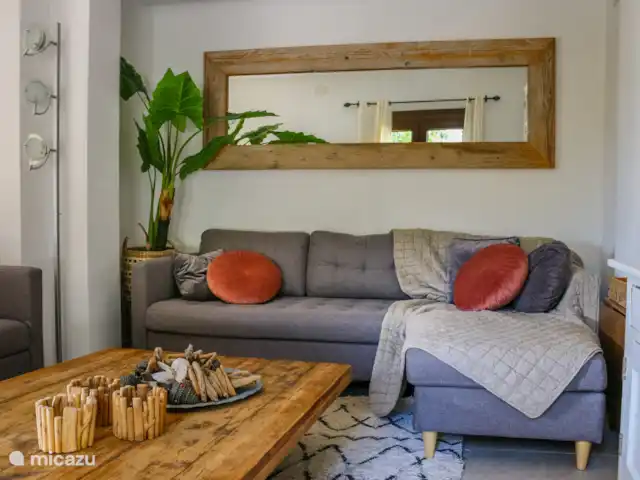 Casita Manana | Espagne, Costa Blanca, Moraira - villa Salon avec poêle à granulés et climatisation - Bungalow de vacances Casita Manana à Moraira, Costa Blanca