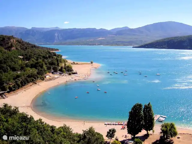 Marlin en masa en Francia, Var, Cotignac - casa vacacional Excursión: Lac de Sainte Croix