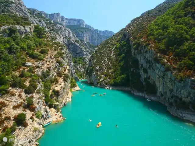 Marlin en masa en Francia, Var, Cotignac - casa vacacional Excursión: Gargantas del Verdon