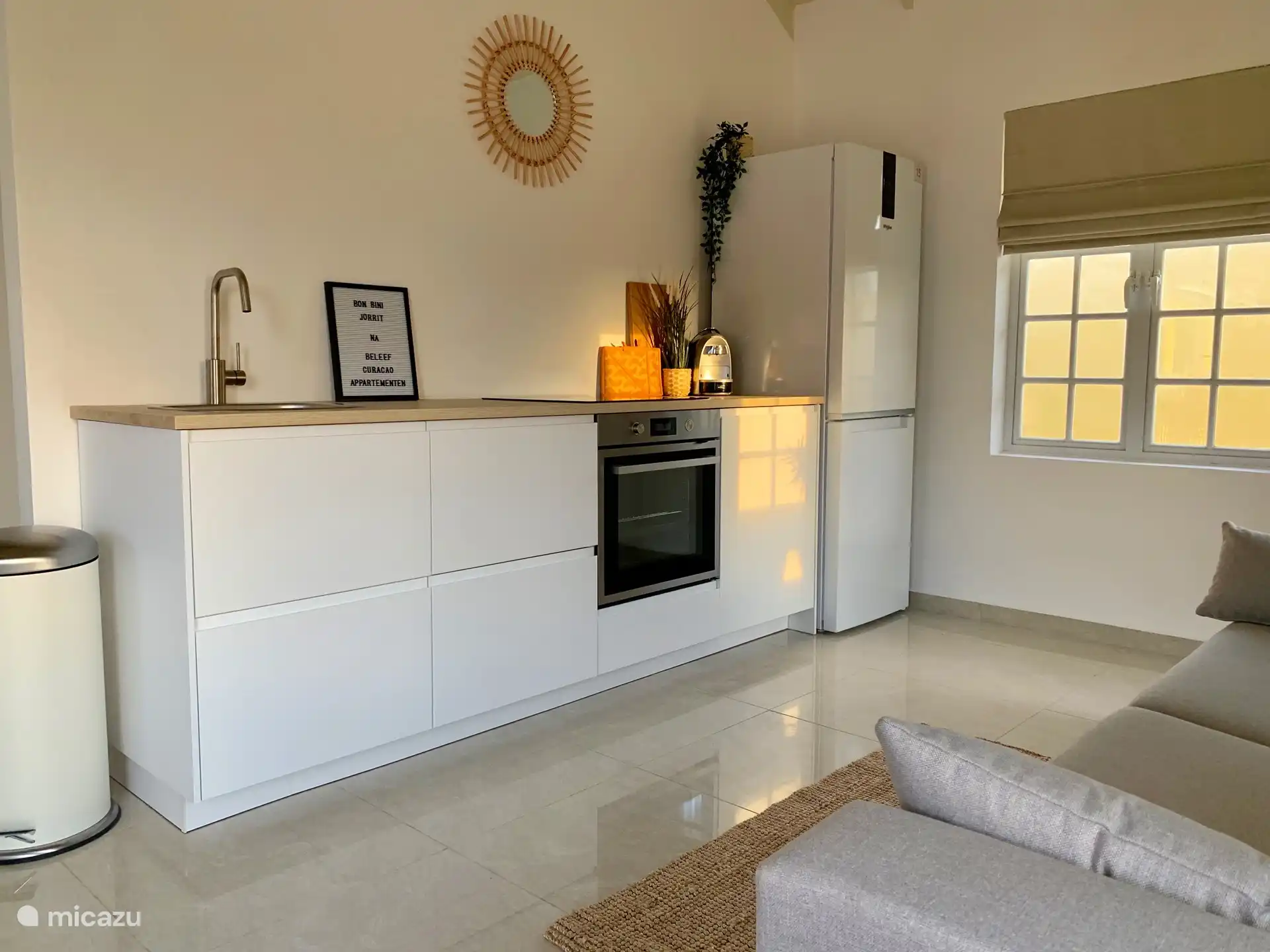 Location de Vacances Banda Ariba (est), Curaçao, appartement - Appartement à la décoration romantique !