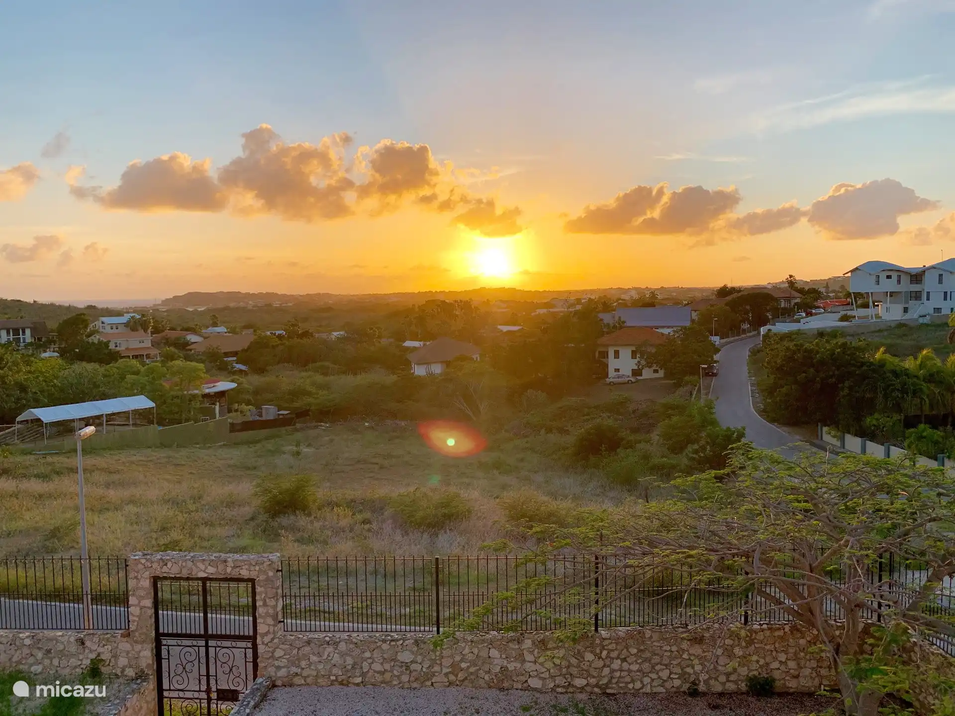 La vue depuis les appartements et la terrasse.