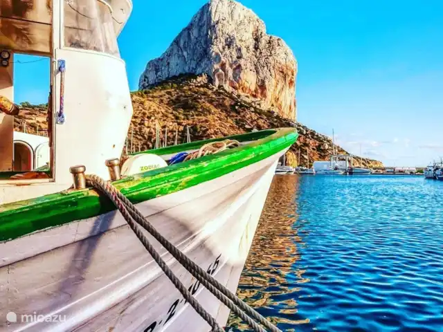 Casa Vérel | Espagne, Costa Blanca, Calpe - villa Bateau de pêche au pied du Peñon de Ifach