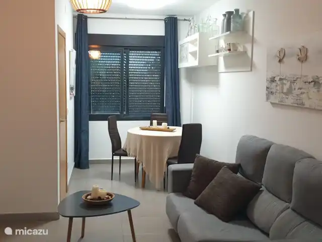 Appartement à Moraira, 2 | Espagne, Costa Blanca, Benitachell - appartement Salon avec TV Chaînes espagnoles uniquement
