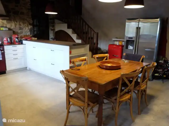 Can Maimes en España, Costa Brava, Agullana - casa de campo / castillo Keuken