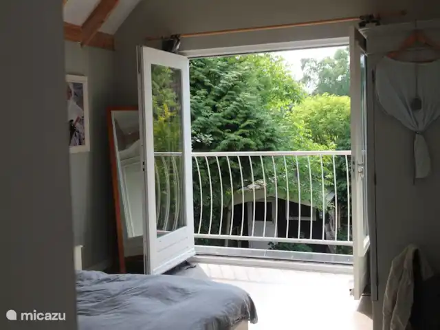Location de Vacances Pays-Bas, Hollande du Nord, Alkmaar, villa - salon plage maison Balcon sur le jardin