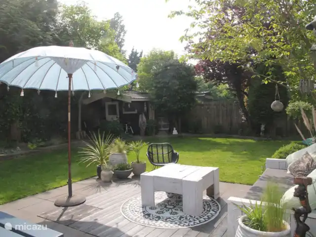 Location de Vacances Pays-Bas, Hollande du Nord, Alkmaar, villa - salon plage maison Jardin