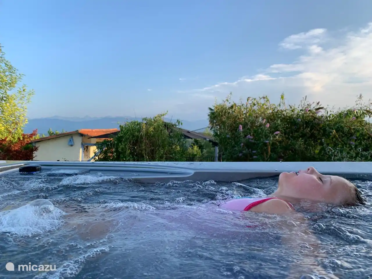 Entspannen Sie sich im Whirlpool