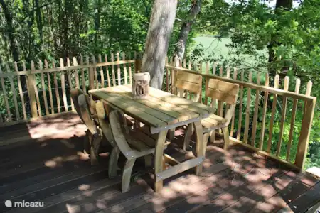 Vakantiehuis Frankrijk, Allier – blokhut / lodge Boomhuis Ransuil