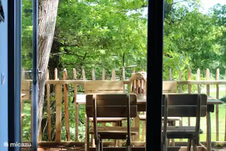 Vakantiehuis Frankrijk, Allier – blokhut / lodge Boomhuis Ransuil