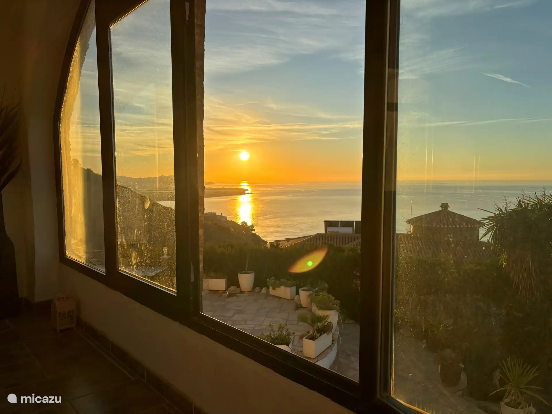 Sonnenaufgang im Winter (bei Temperaturen, die wir im Sommer in den Niederlanden haben) ... 