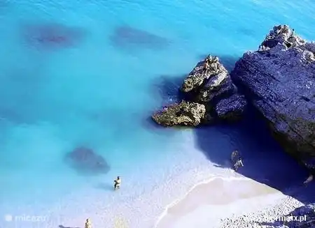 Ein wunderschöner Strand in der Nähe der Villa Vistasmar
