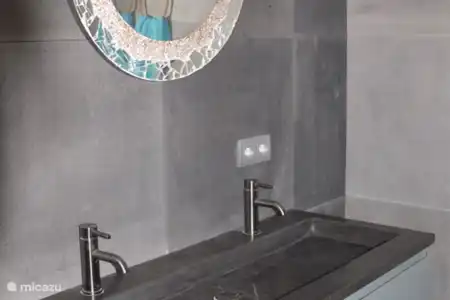 Vakantiehuis Bonaire, Bonaire, Sabadeco appartement Cas Ambiente Bonaire Badkamer