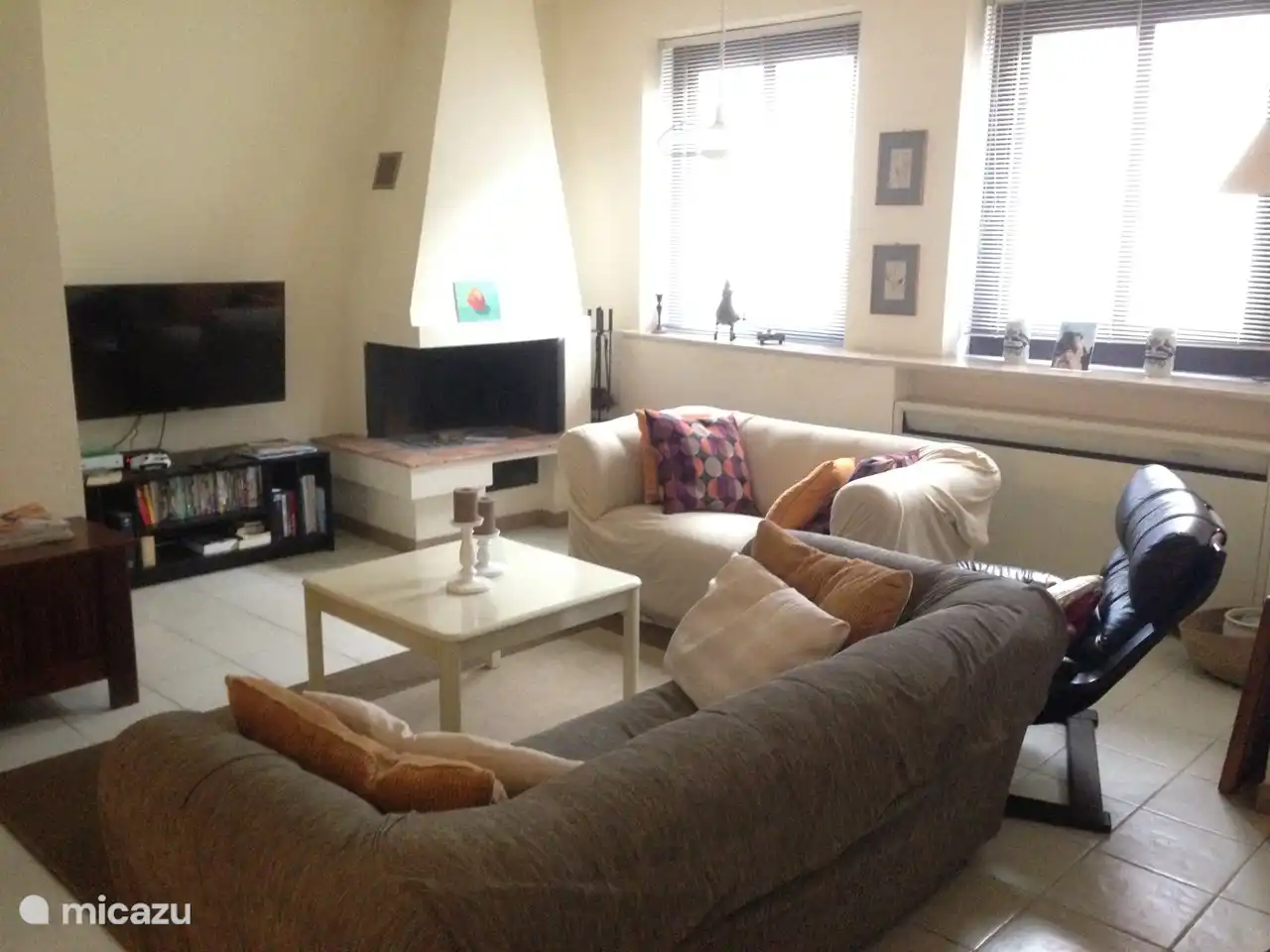 Wohnzimmer mit Smart-TV