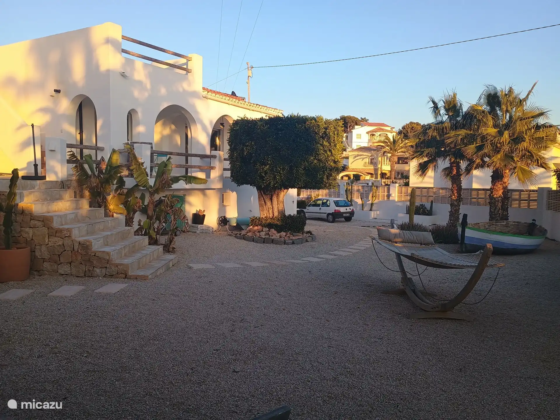 coucher de soleil d'hiver à Lusi