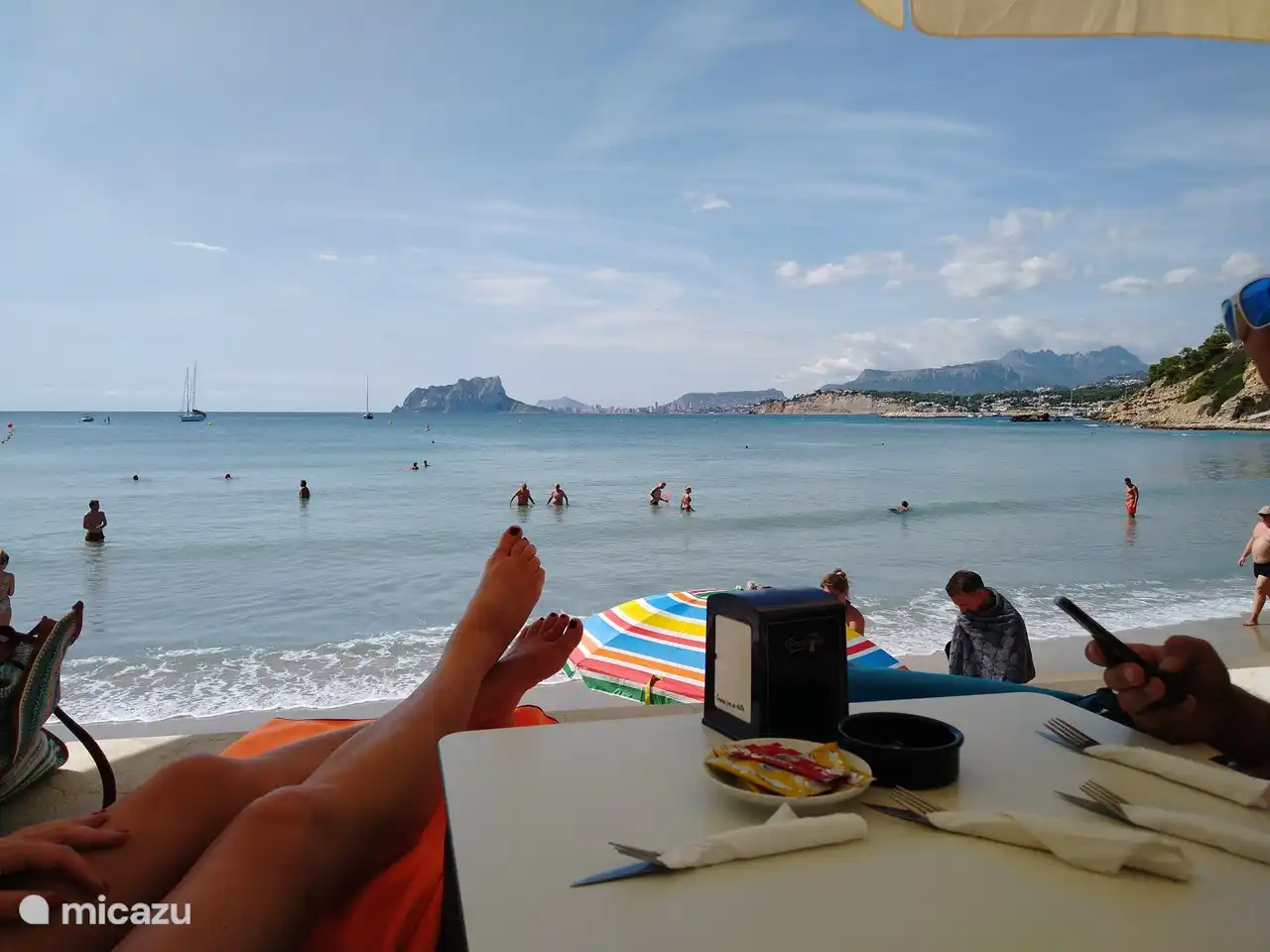 El Portet, vue sur l'Ifach