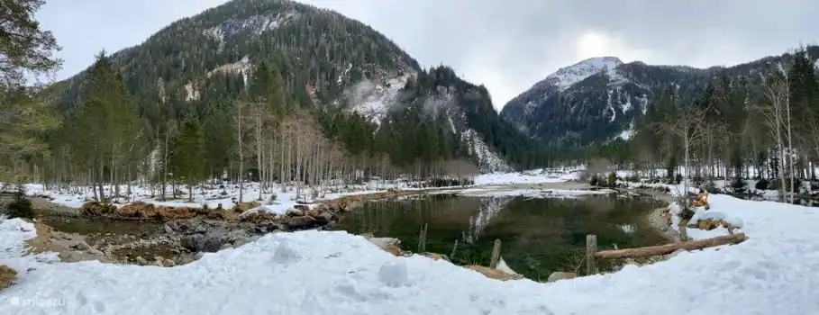 Ötzlsee, a media hora a pie de la casa.