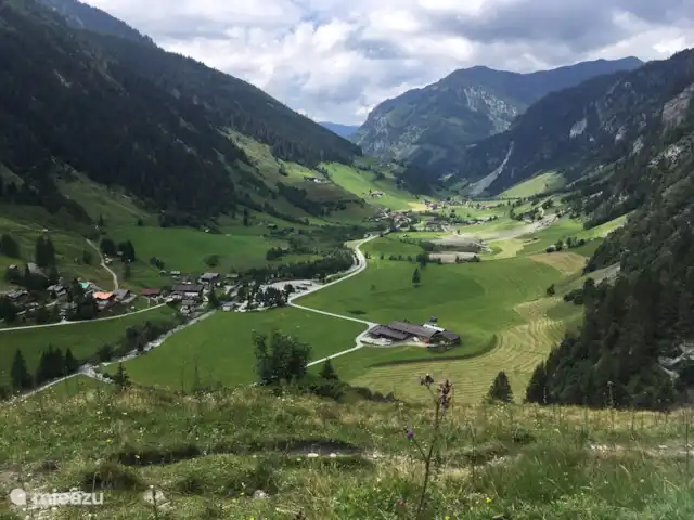 Location de Vacances Autriche, Salzburgerland, Grossarl, maison de vacances - Maison Hugel Vue du Hüttschlag depuis la cascade Kreealm