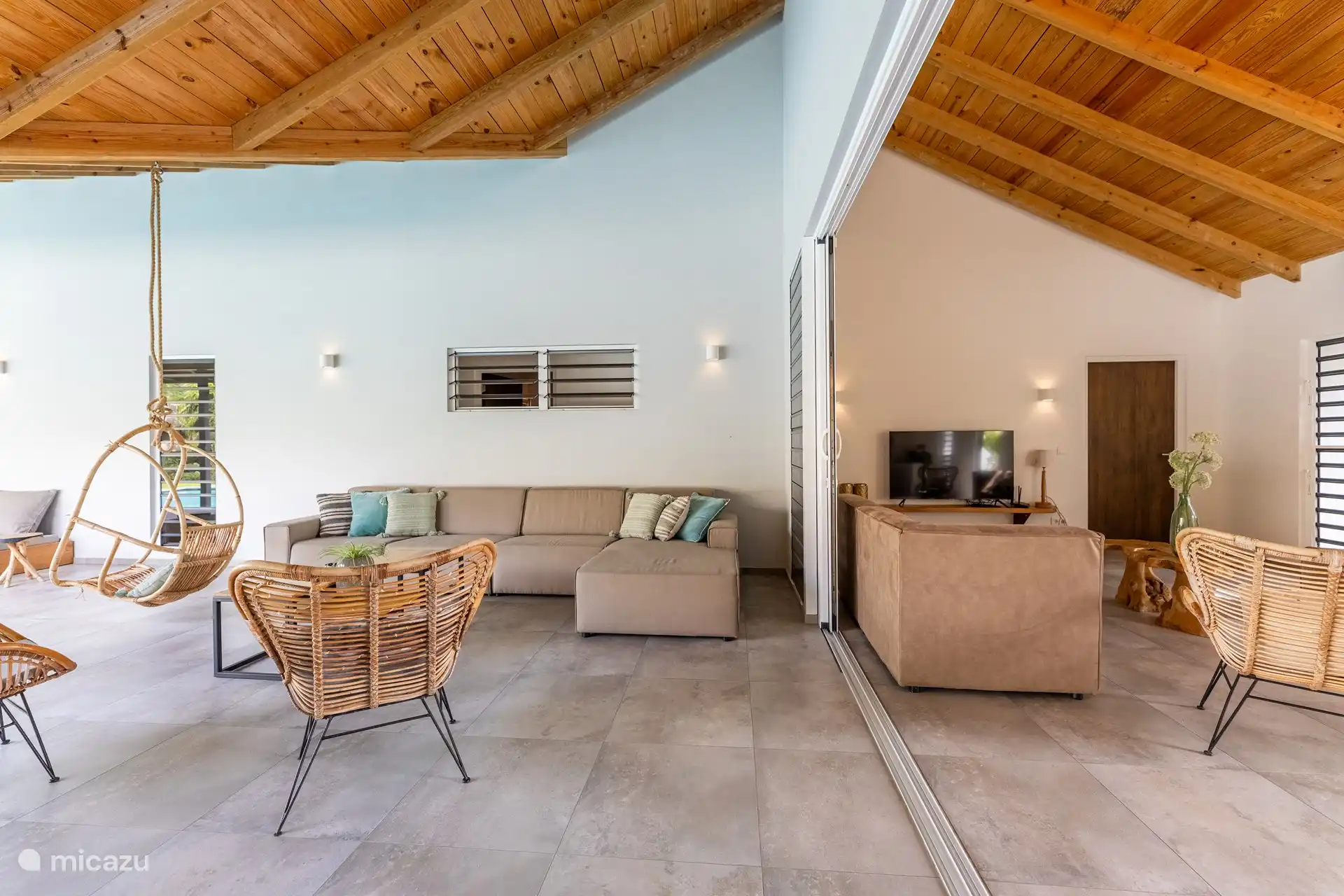 Innen und Außen gehen ineinander über