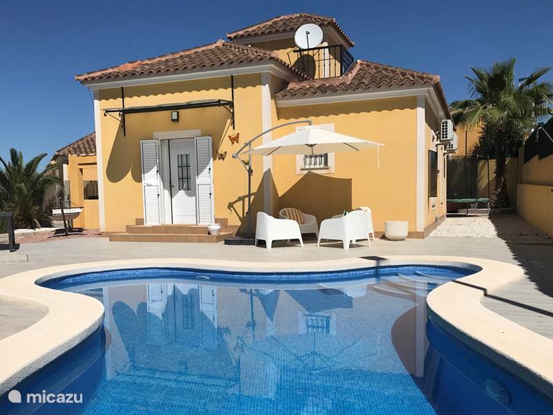 Vakantiehuis Spanje, Costa Cálida, Mazarrón Villa Villa Estrella met zwembad & jacuzzi