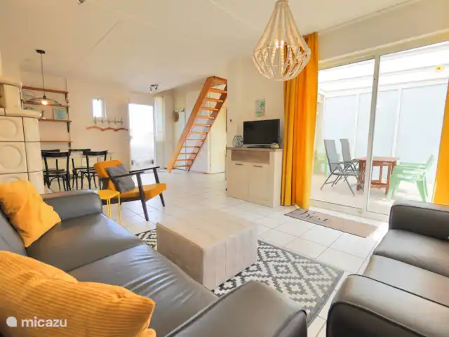 Korre 16 en Países Bajos, Holanda del Norte, Callantsoog - casa paredada Comedor