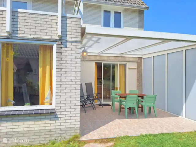 Korre 16 en Países Bajos, Holanda del Norte, Callantsoog - casa paredada Terraza