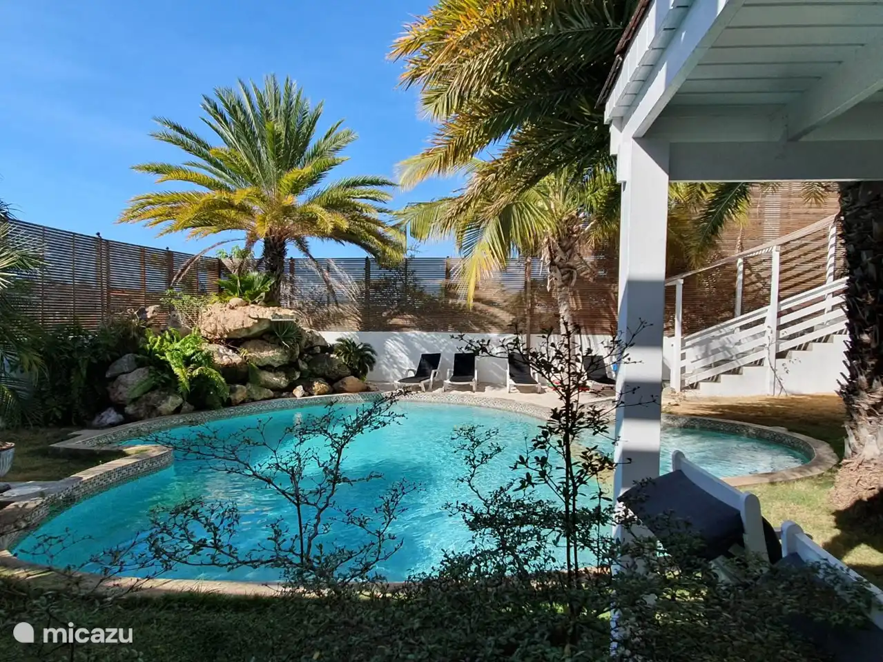 Grote zwembad algemeen gebruik