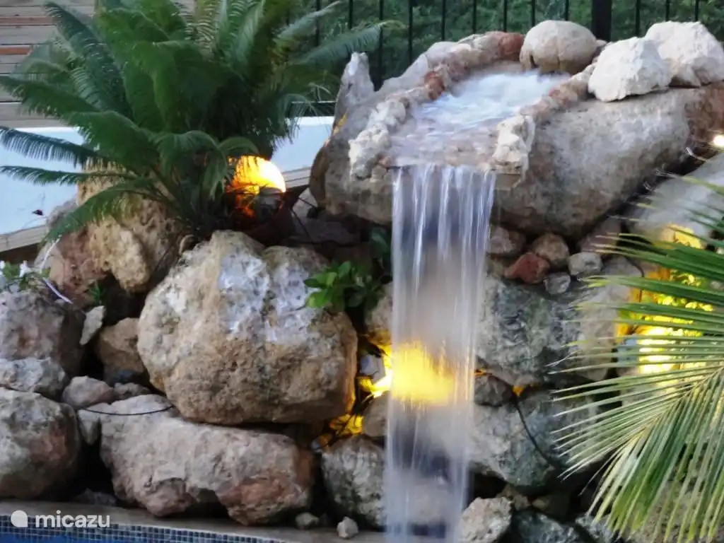 Waterval van dichtbij