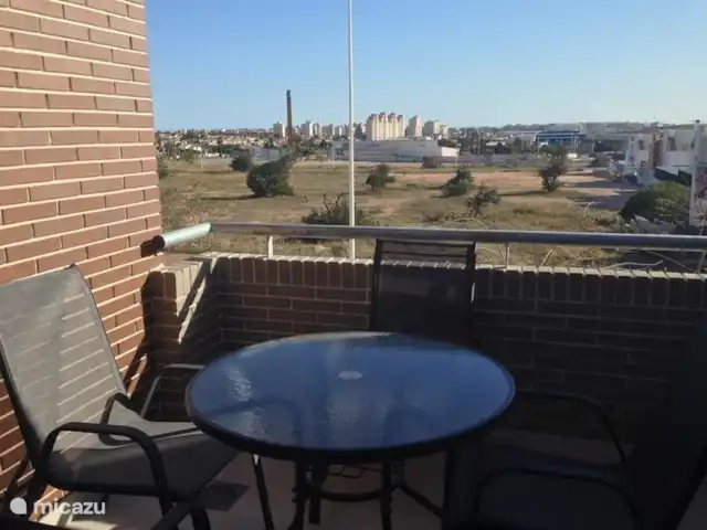 apartamento en España, Costa Blanca, Torrevieja – Casa Leona Balcón en la sala de estar.